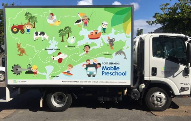 ultimate vehicle trucks port stephens mobile preschool