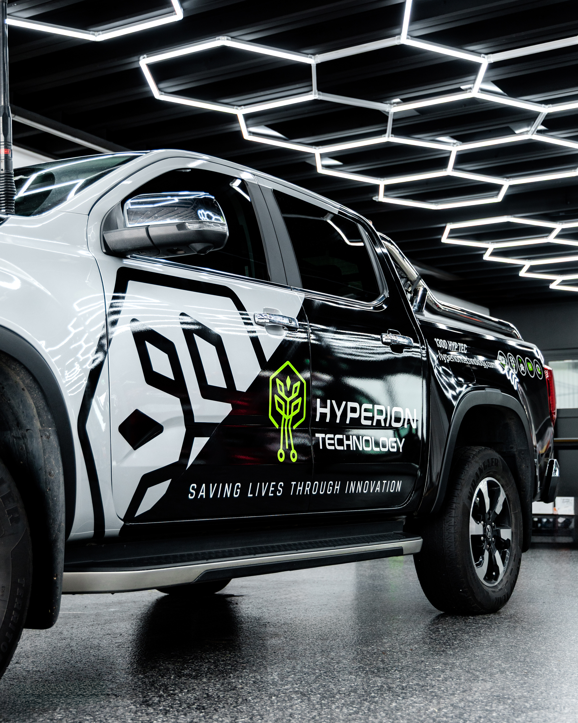ultimate vehicle wraps hyperion ute